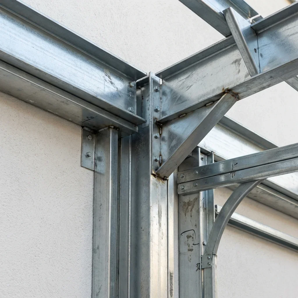 Verzinkter Stahlrahmen